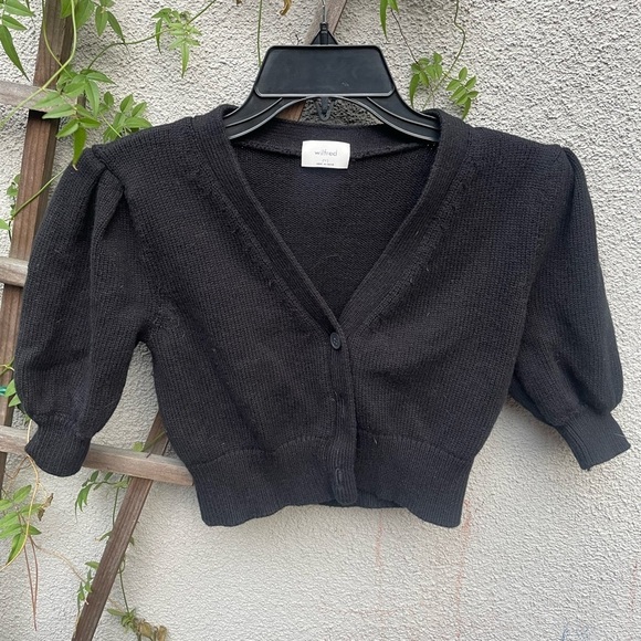 Wilfred Canterbury Cardigan in Black - Picture 3 of 7